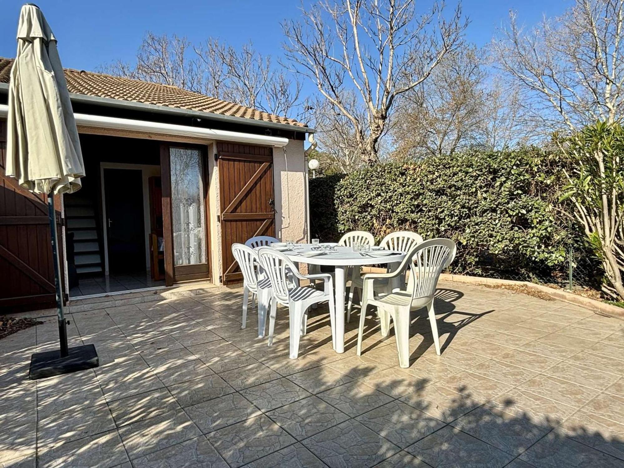 Maison 2 Pieces Avec Mezzanine, Piscine Et Parking Prives, 6 Couchages A 700M De La Plage - Argeles-Sur-Mer - Fr-1-225-74 Εξωτερικό φωτογραφία